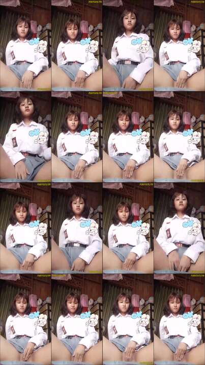 cosplay seragam esema 18yo colok memek mulus
