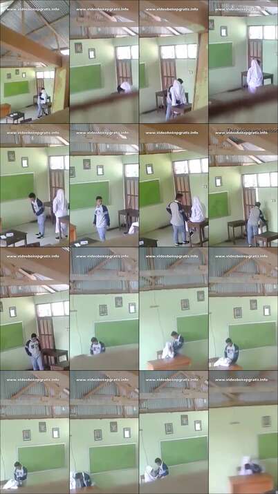 Ngintip temen ngentot didalem kelas kosong