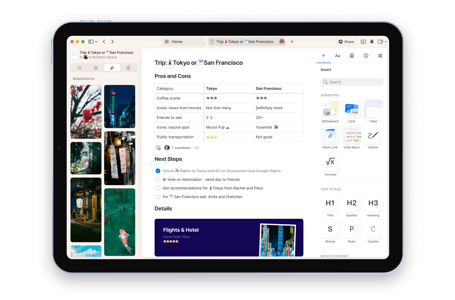 Ipad Notes Organization App Ipad - Mountain Pattern Collection - 4K Quality