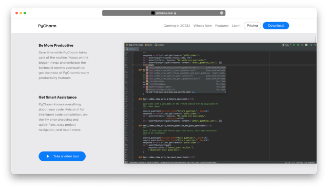 pycharm ide python mac