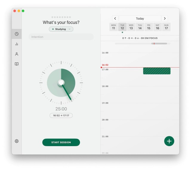 Session - Pomodoro focus timer
