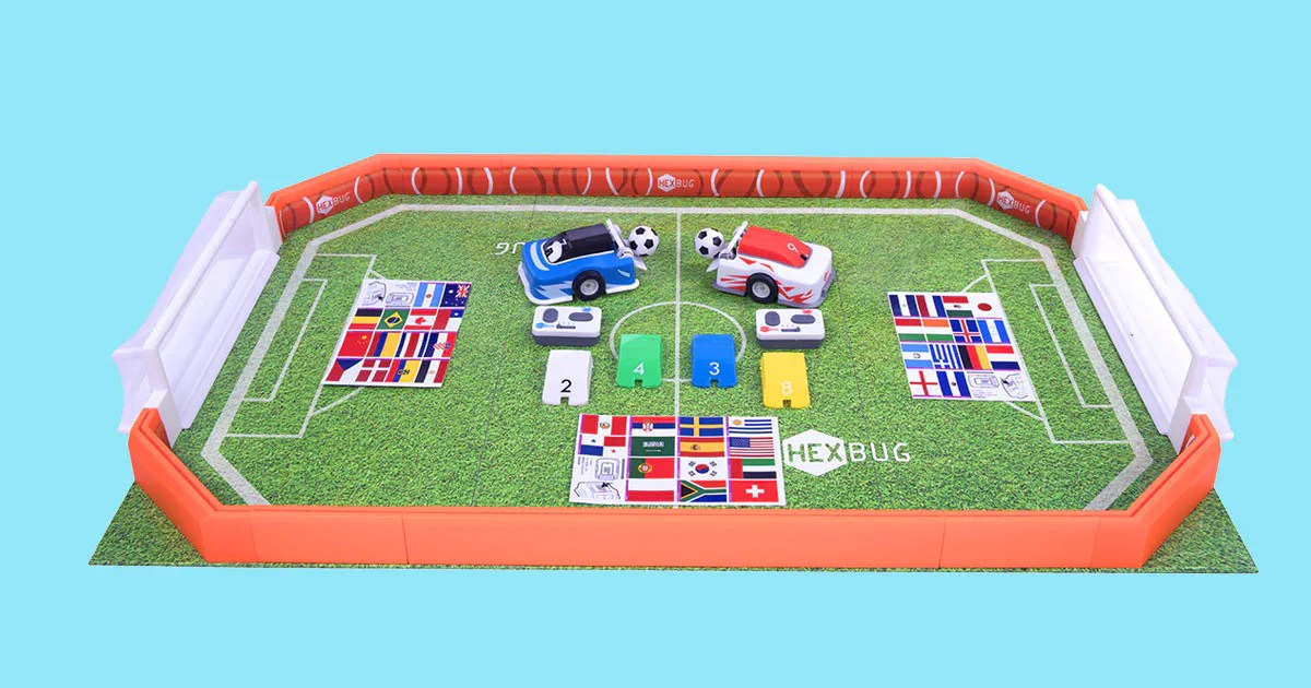 Hexbug Robotic Soccer Cars Bring Rocket League To Life