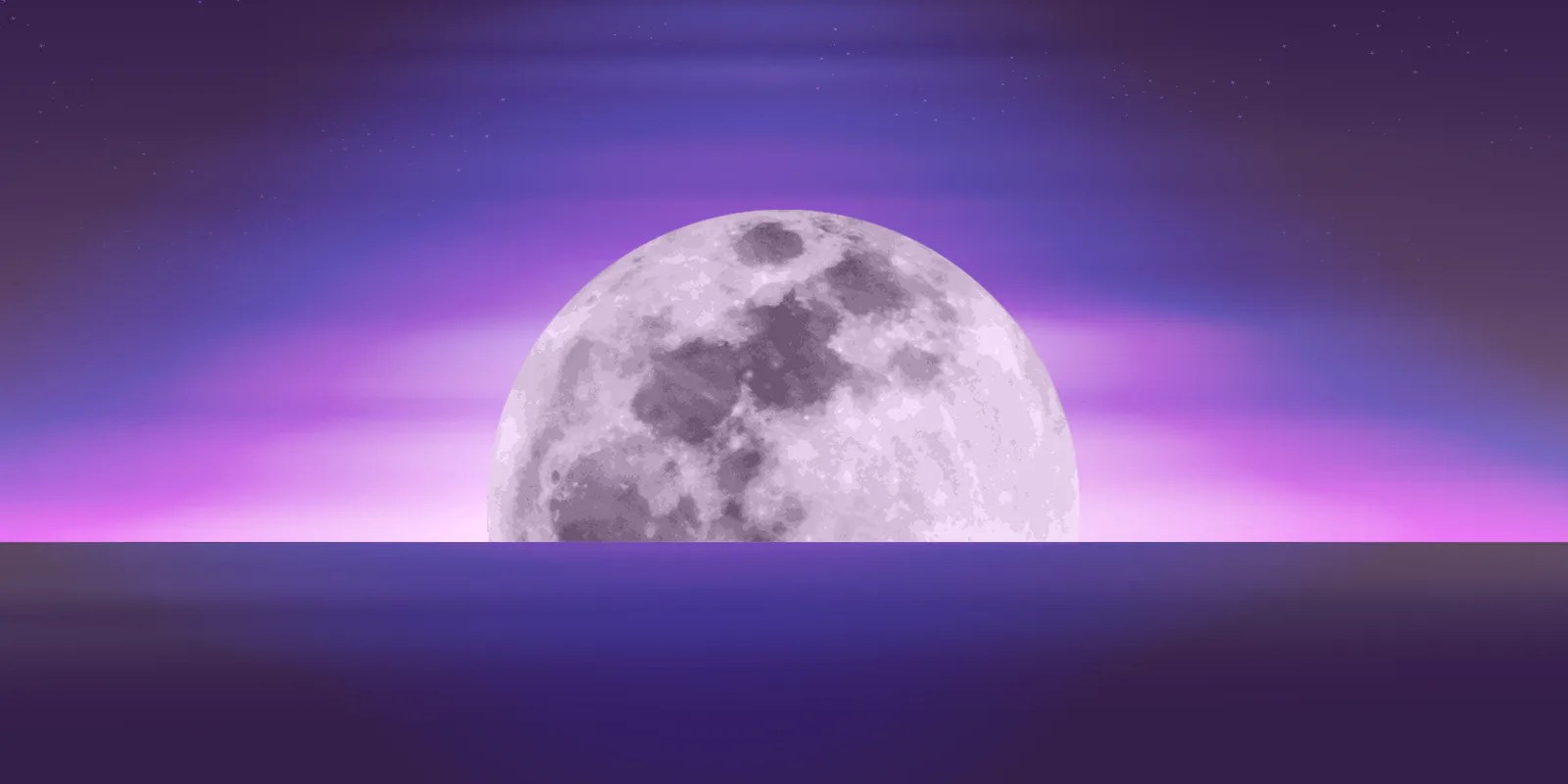 When The Moon Was Full 2019 - Mobile Geometric Designs for Desktop