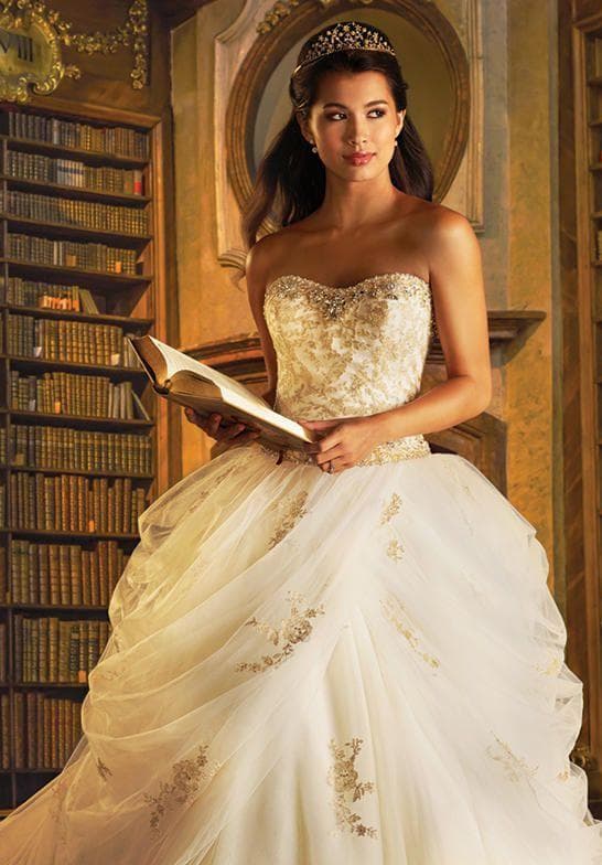 25 Gorgeous Wedding Dresses Inspired By Disney Princesses