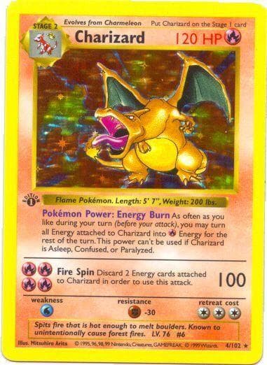 Charizard base set (psa graded, 1st edition): The 18 Most Valuable PokÃ©mon Cards That Are Worth a Ton of Money