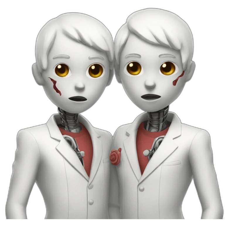Atomic Heart Twins Please Discord Emoji - Best Dark Illustrations in 4K