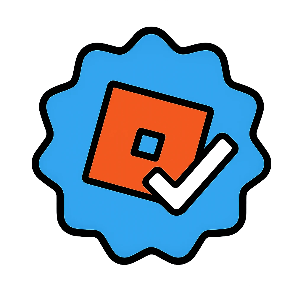 Roblox Verified Badge Emoji Inspired By The Official Roblox Verified