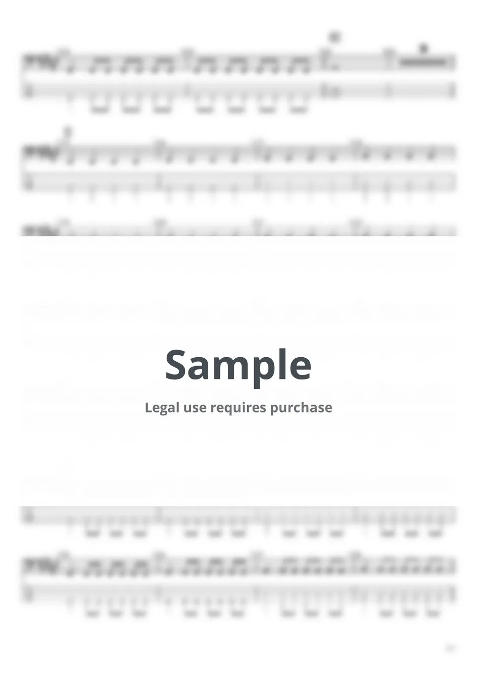 ELLEGARDEN - サンタクロース Sheet Music by たぶべー