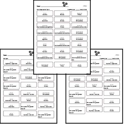 place value worksheets free printable math pdfs edhelper com