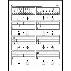 fraction worksheets free printable math pdfs edhelpercom