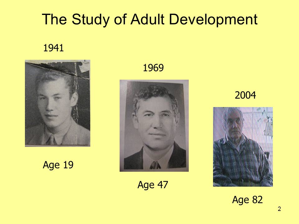 Harvard Study Of Adult Development ¿Qué nos hace felices? Este estudio lleva 80 años analizando a personas
