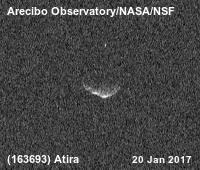 Atira, el candidato de Jensen para vivir en el espacio. (Crédito: NASA)