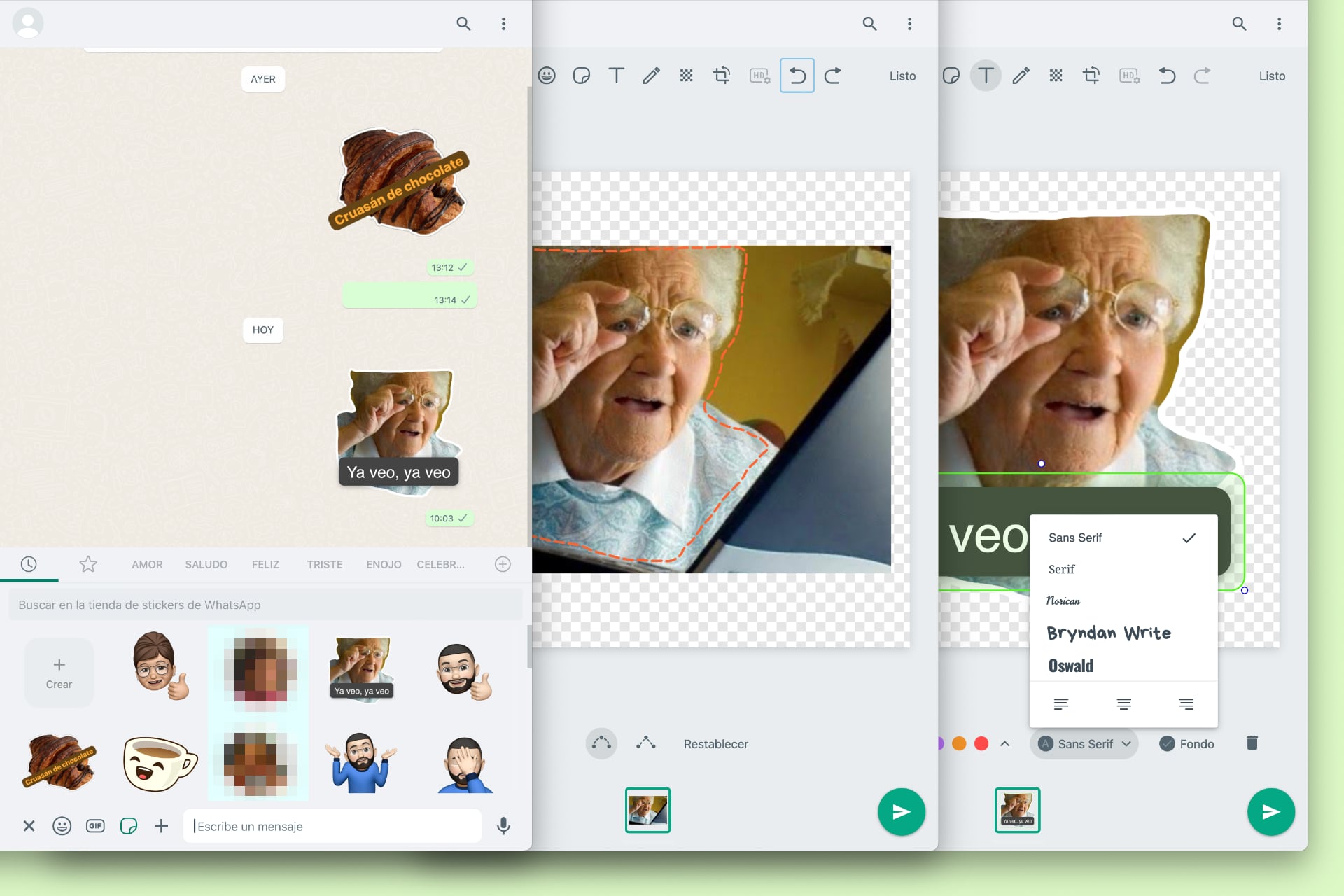 Crear stickers en WhatsApp Web