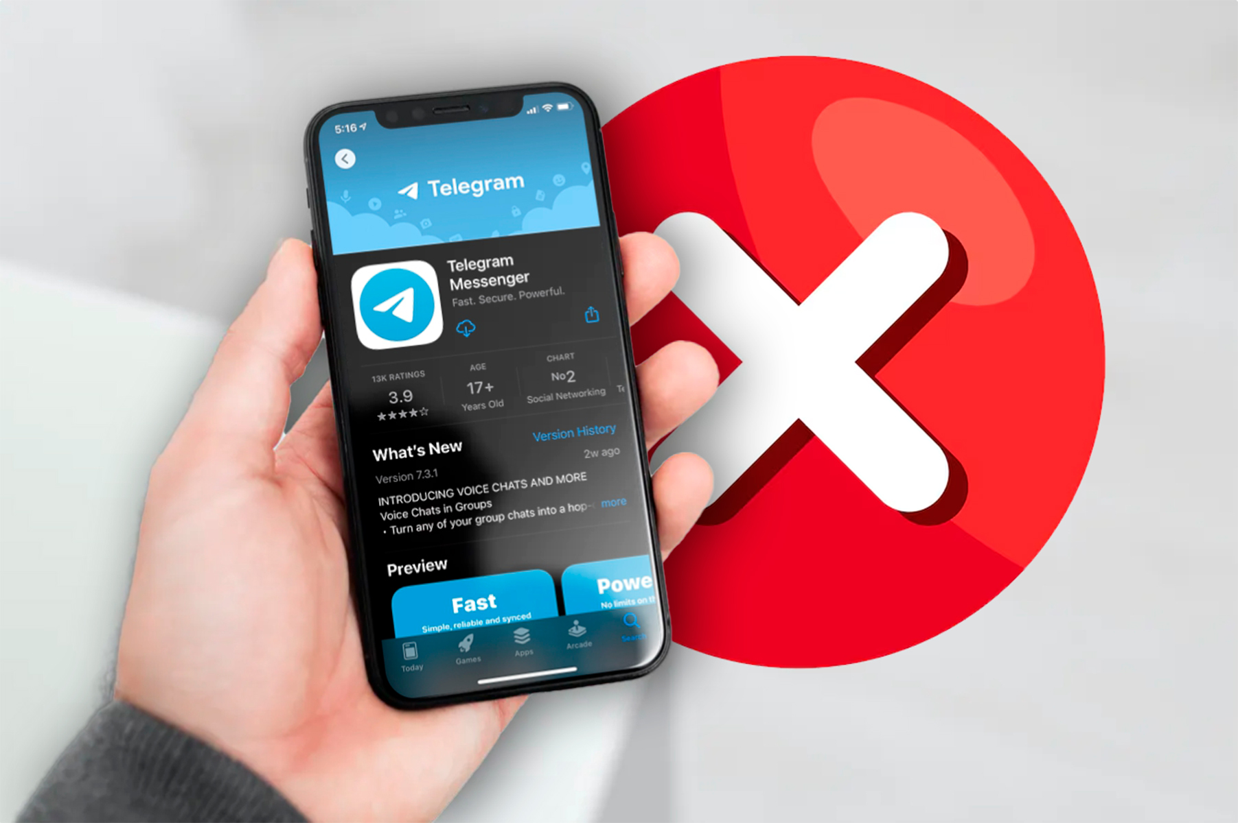 Adiós a Telegram en el iPhone: la Apple Store ha eliminado la app de un plumazo