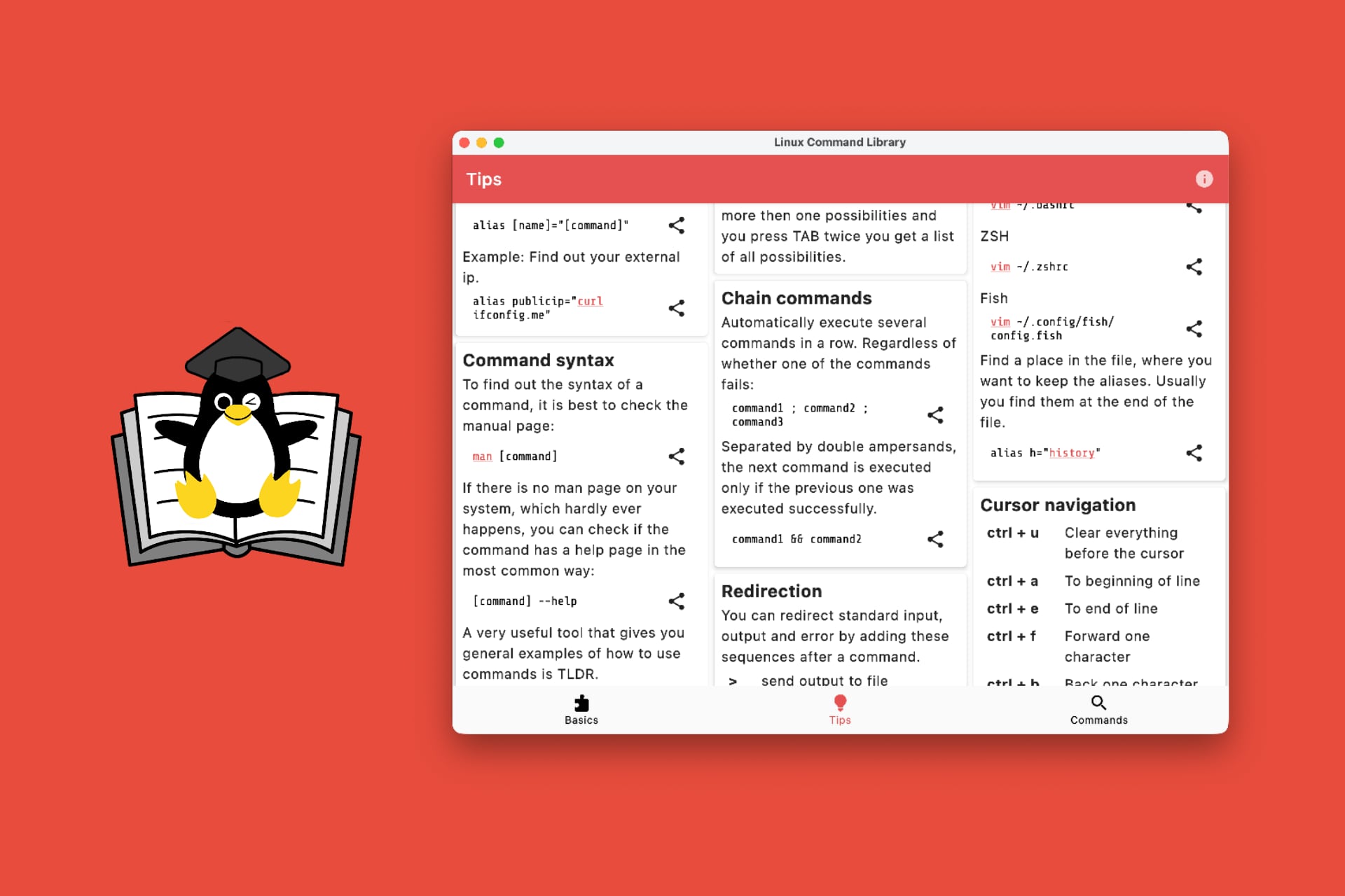 Todos los comandos de Linux siempre a mano con esta app para iOS y Android