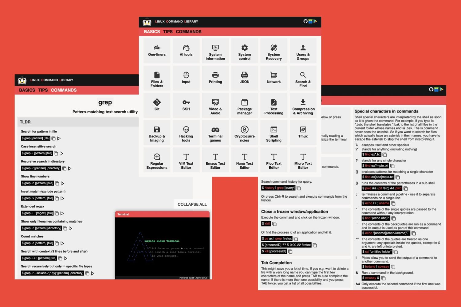 Linux Command Library