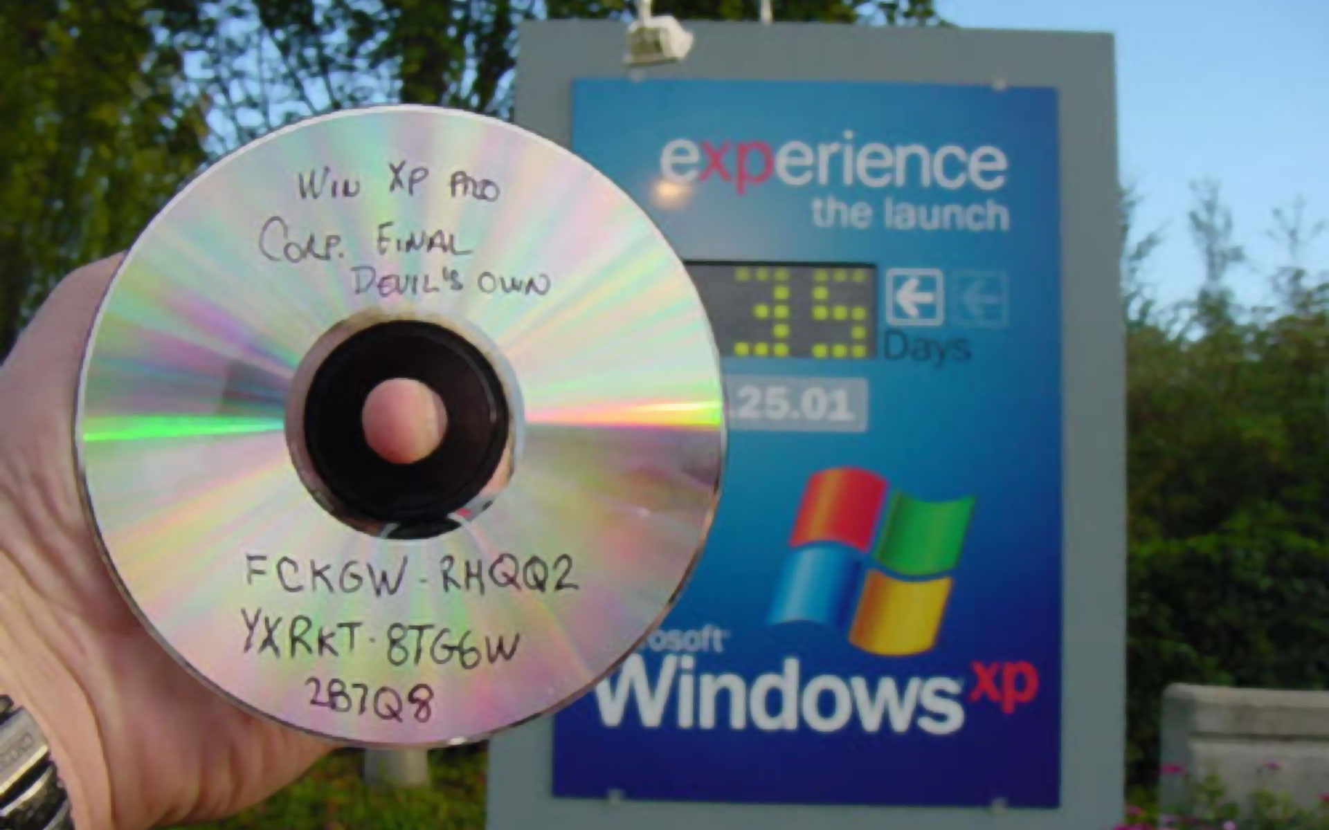 Así se filtró la clave pirata más famosa de Windows XP