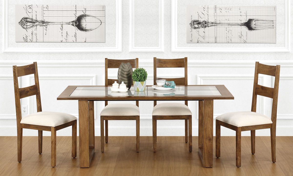 Buy Marlow 6 Seater Dining Table Glass Top Online In India Livspace Com