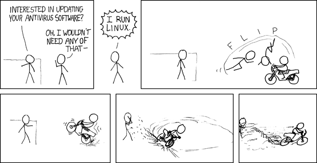 I run Linux!