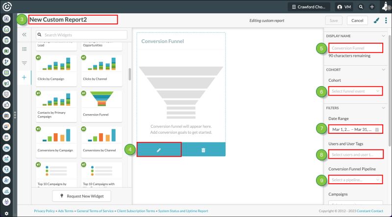 Creating Conversion Funnel Reports - HD City Illustrations for Desktop