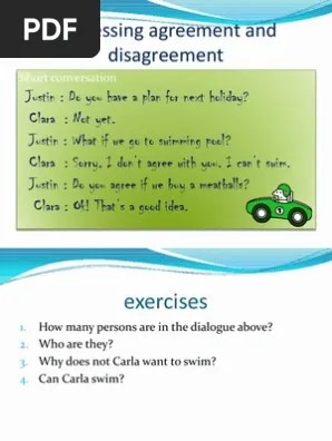 Tidak setuju disagreement i disagree with. Contoh Dialog Agreement Dan Disagreement Dalam Bahasa Inggris Temukan Contoh