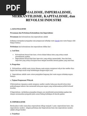 Sedangkan dalam hal kebudayaan, imperialisme diartikan sebagai suatu. Imperialisme Kuno Adalah