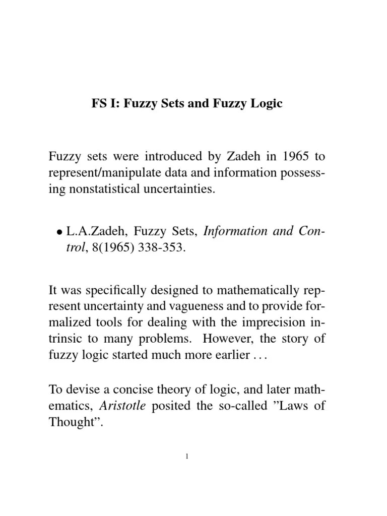 Introduction To Fuzzy Logic Pdf Fuzzy Logic Function Mathematics - Premium Gradient Illustration Gallery - Mobile
