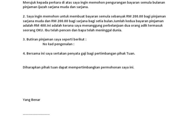 Contoh surat rayuan kepada akpk a liga mx cute766. Contoh Surat Rayuan Pengurangan Bayaran Bank A Liga Mx Cuitan Dokter
