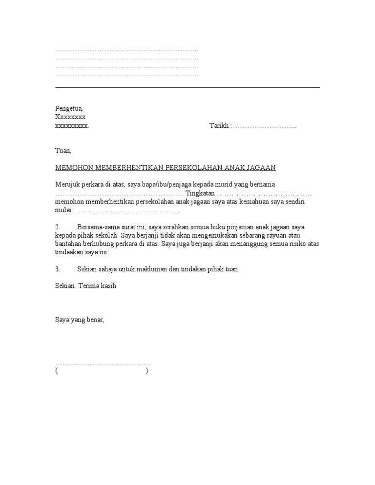 We did not find results for: Surat Berhenti Sekolah Pdf