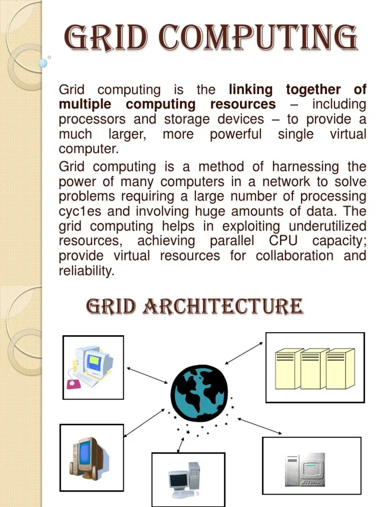 Grid Computing | Grid Computing | Peer To Peer