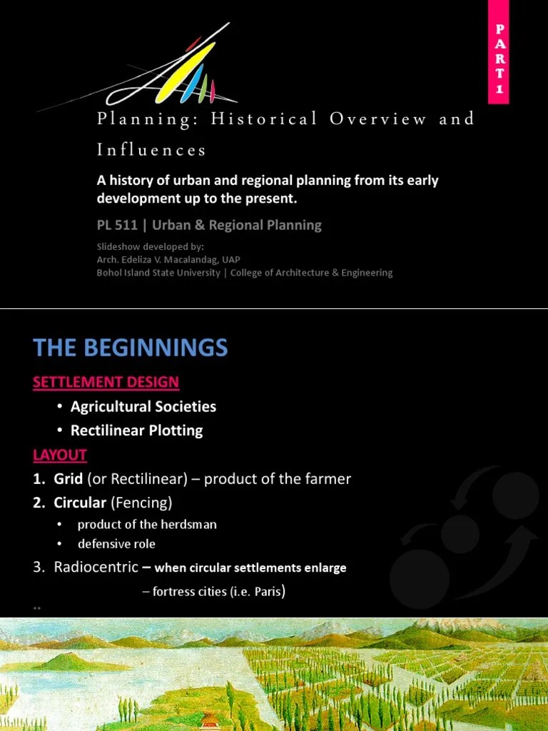 PL511 URP LECTURE004 Planning History - Part 1 | PDF | Rome | Bath