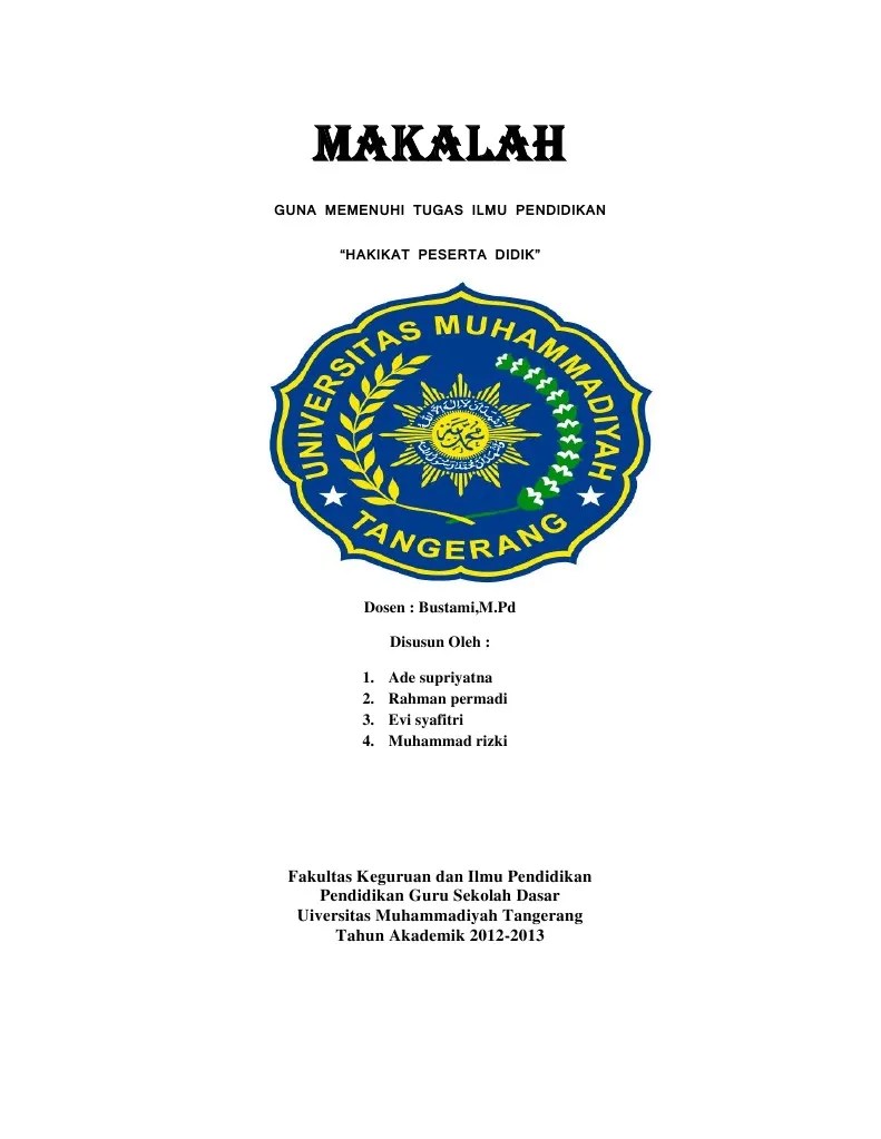 S Media Neliti Media Publications 56545 Id None Pdf Peserta didik adalah individu yang mengalami perkembangan dan perubahan sehingga ia harus mendapatkan bimbingan dan arahan untuk membentuk sikap moral dan kepribadian.