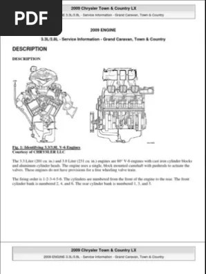 2008 Chrysler Town And Country Engine Diagram Wiring