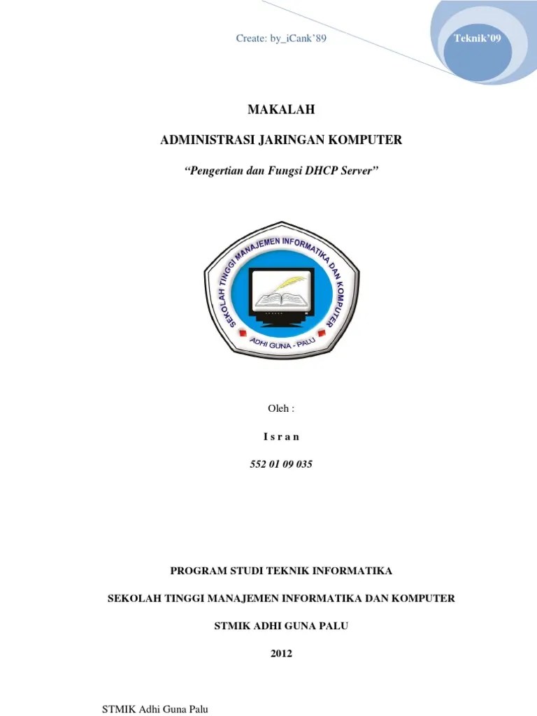 Makalah DHCP Server | PDF