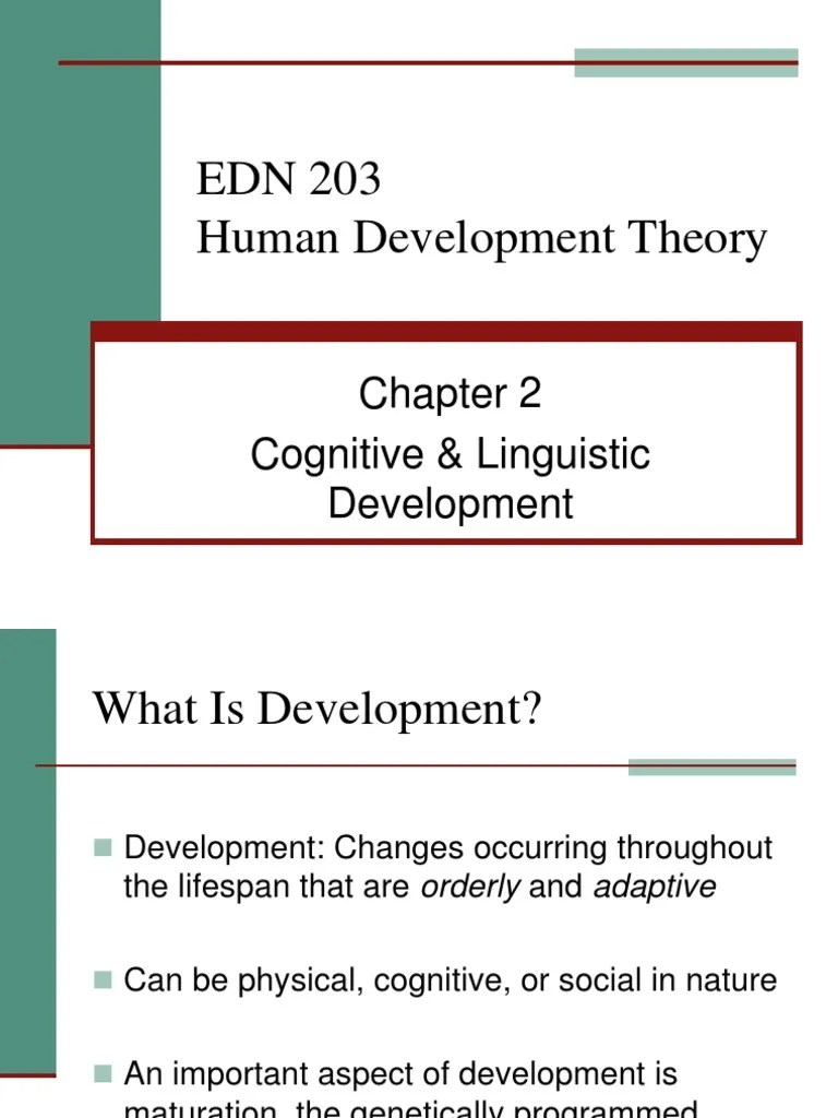 Chapter 2 Edit2 | PDF | Educational Psychology | Cognitive Development