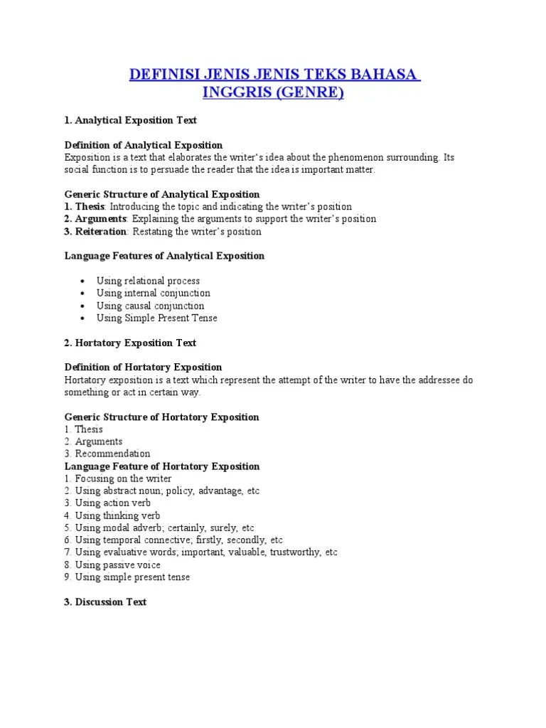 Contoh Teks Analytical Exposition Beserta Soal Essay Dan Cute766