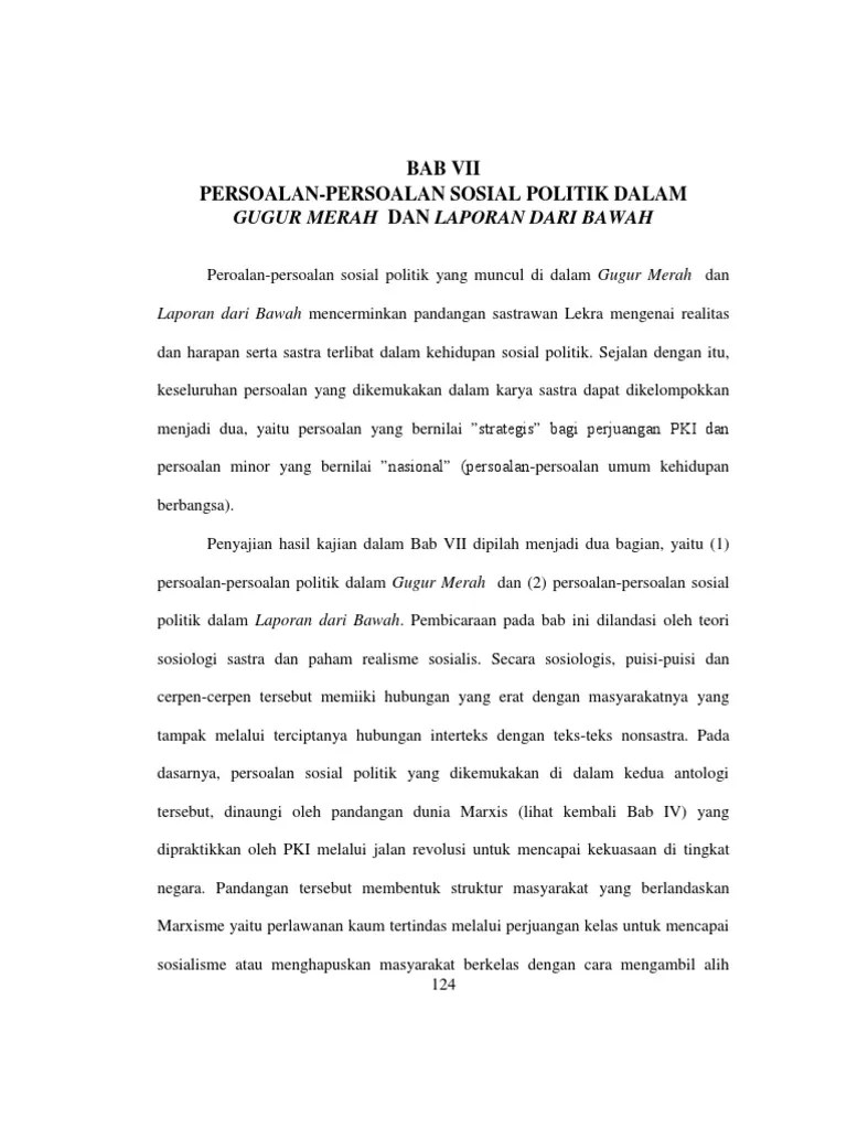 Cerpen ini membawa tema perjuangan iaitu perjuangan rakyat di sebuah desa yang. Bab Vii Persoalan Sosial Politik Dlm Puisi Dan Cerpen Pdf
