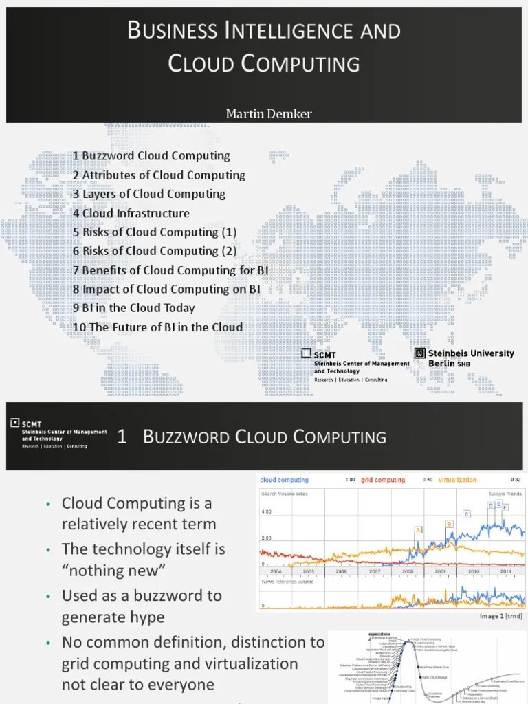 Business Intelligence And Cloud Computing | PDF | Business Intelligence ...