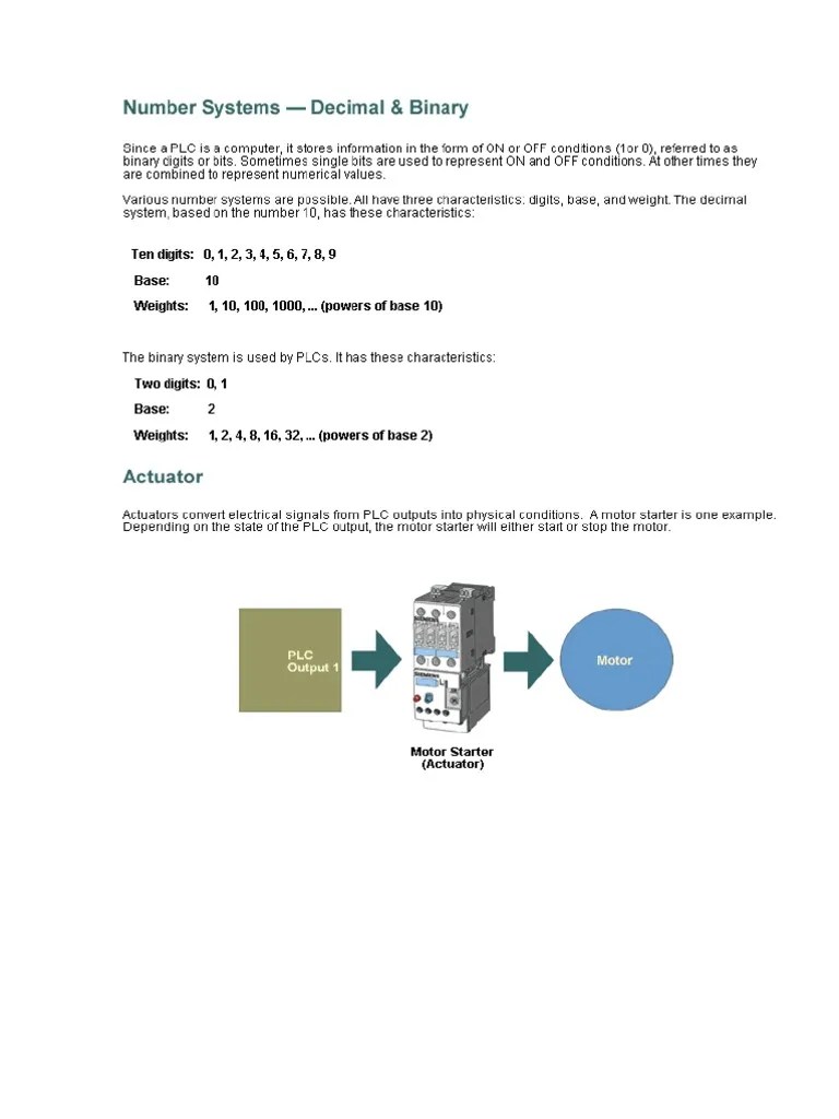 PLC | PDF | Programmable Logic Controller | Input/Output
