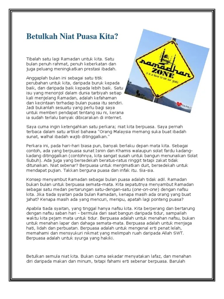 Tak rugi halalkan hubungan cepat… nak 'dating' setiap hari pun boleh jumaat, 05 ogos 2022 5:59 pm. Ramadan Tiba Lagi Pdf