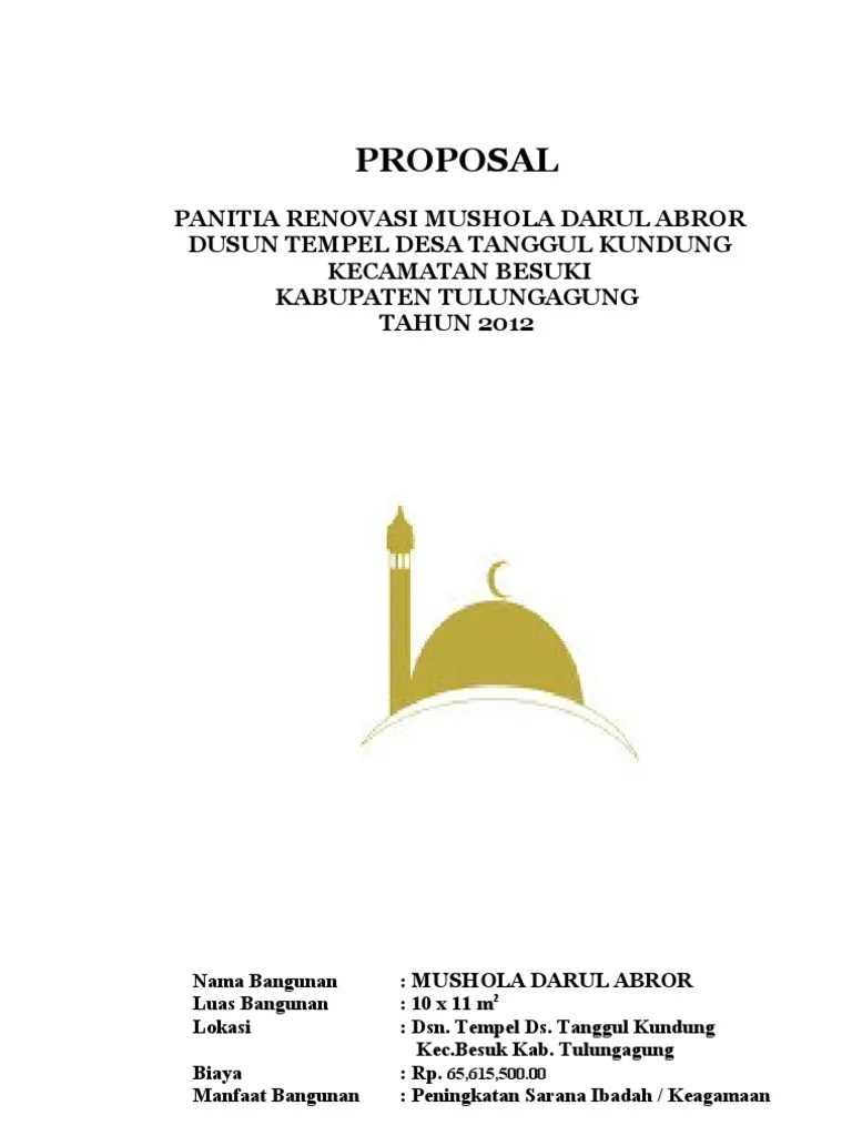 Renovasi Musholla Renovasi Musholla Al Mustaqim 