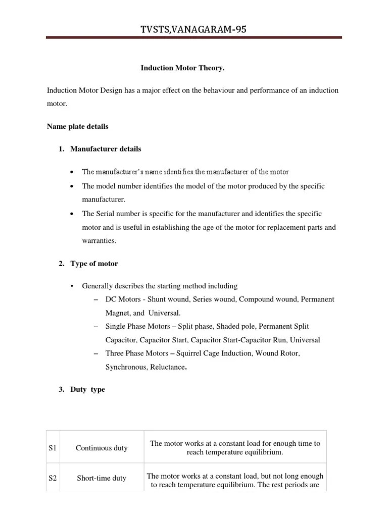Induction Motor Theory Pdf Transmission Mechanics Belt