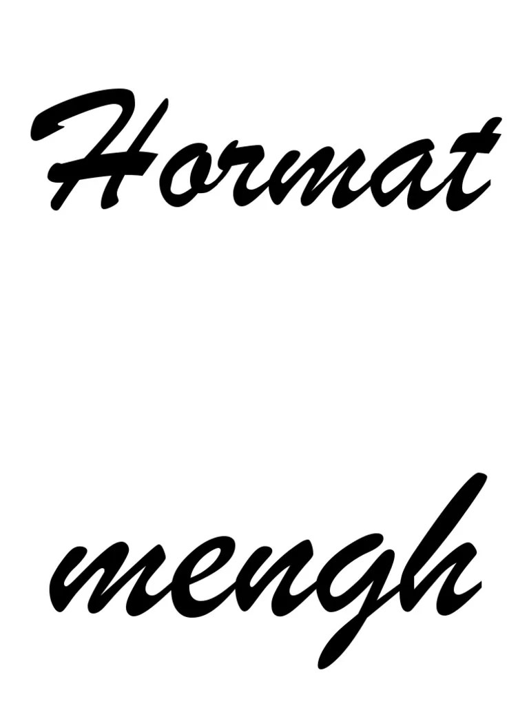 Cursive tulisan berangkai in english. Contoh Tulisan Berangkai Pdf
