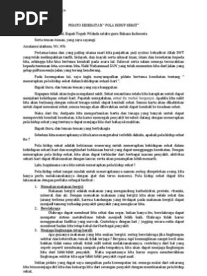 Contoh Kalimat Persuasi Tentang Hidup Sehat Barisan Contoh 