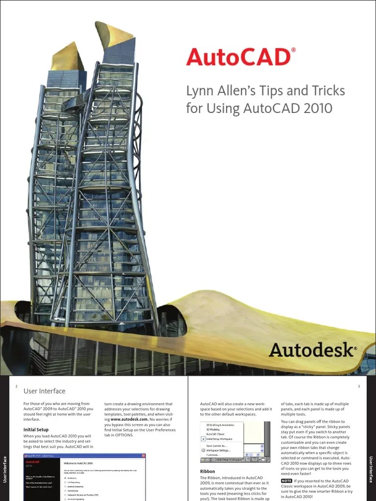 Lynn Allen AutoCAD 2010 Tips &tricks AUGI | PDF