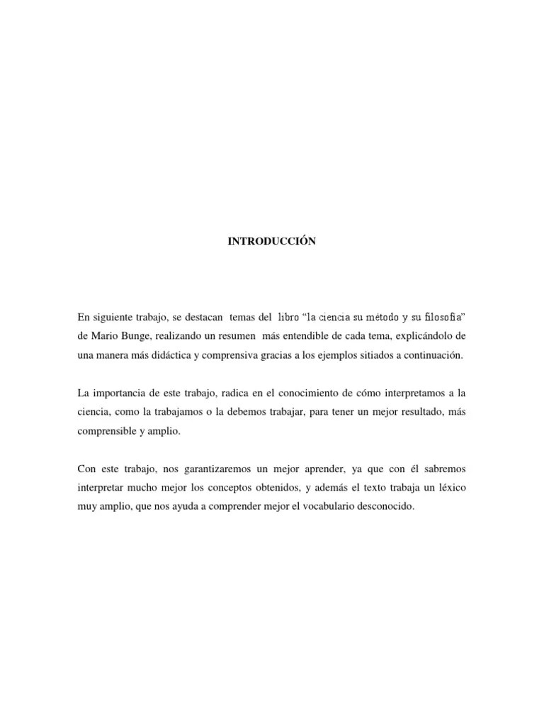 Mario Bunge | PDF | Método Científico | Science