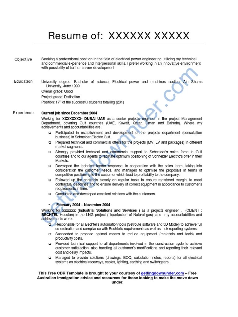 Career Episode For Electrical Engineer College Paper