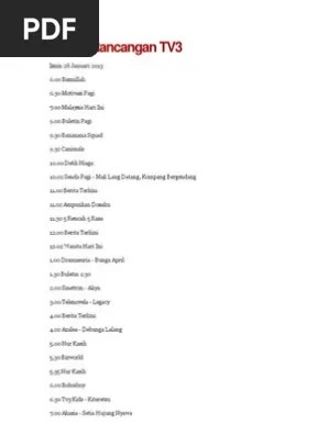 ‹ › home · view web version. Intisari Rancangan Tv3 Pdf