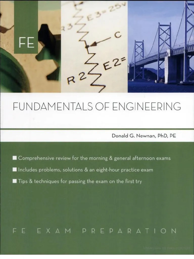 Fundamentals Of Engineering | PDF