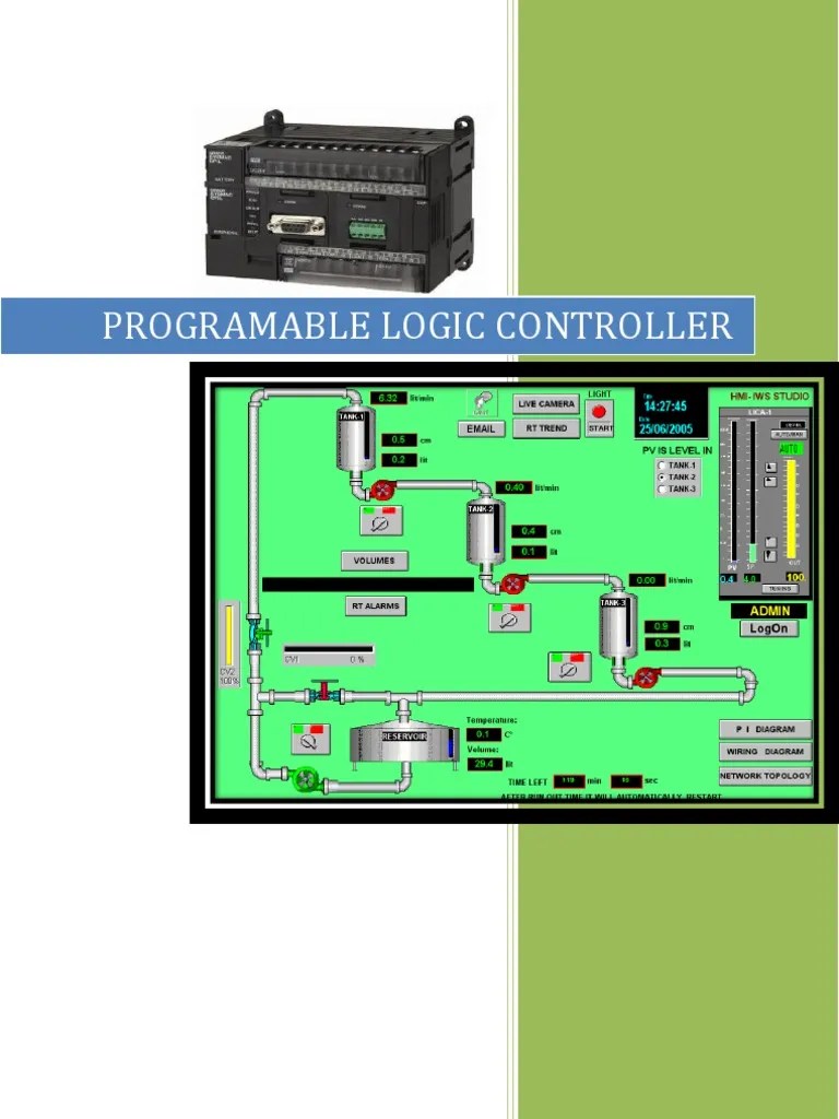 Programable Logic Controller | PDF | Programmable Logic Controller ...